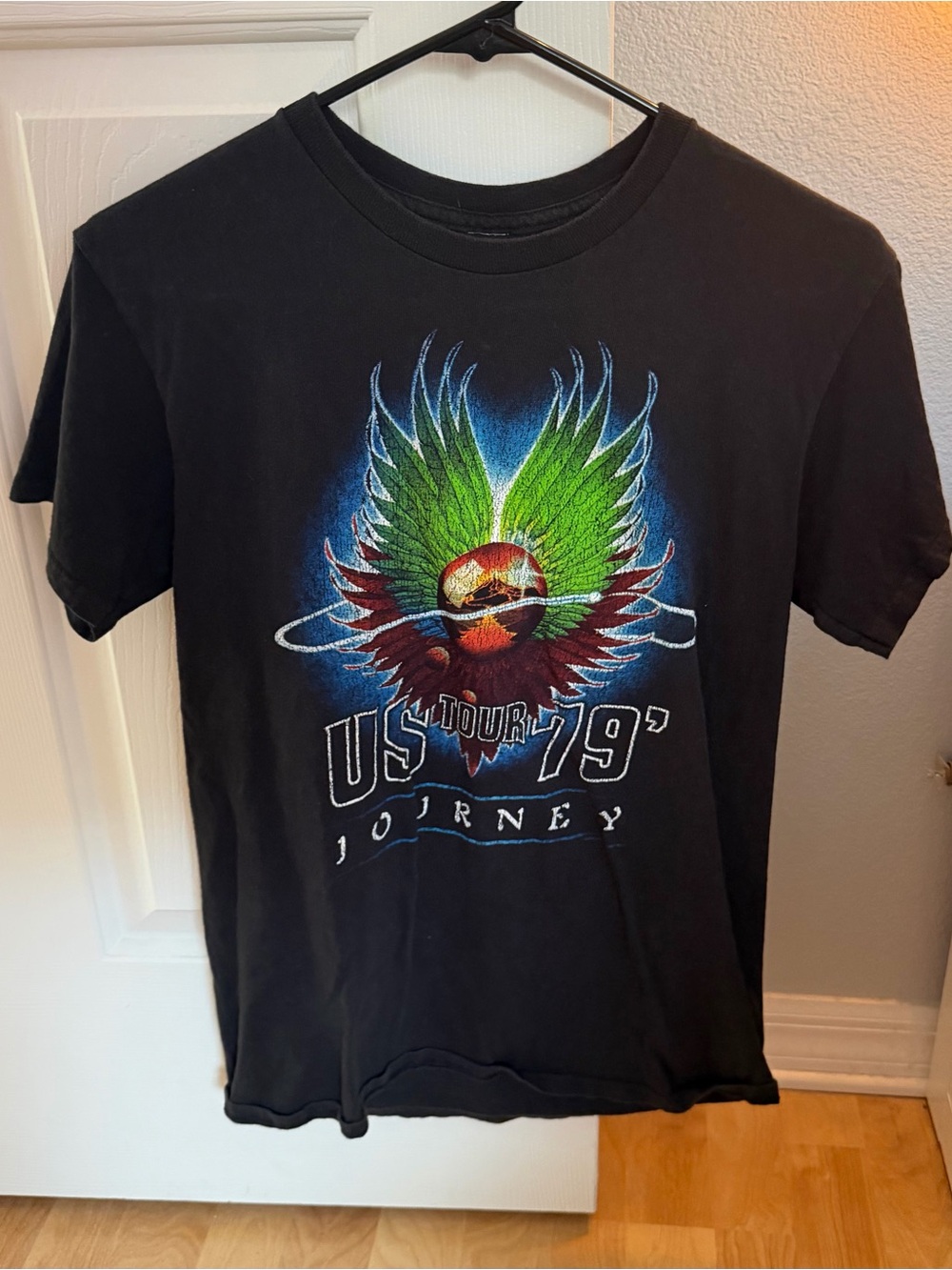 Journey US Tour '79 Black Graphic Tee